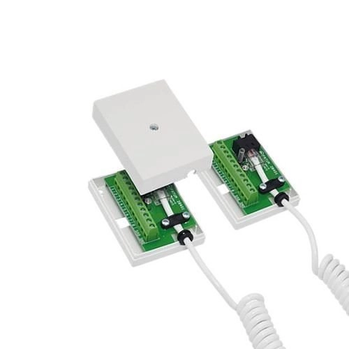 DL RJ45-250 Alarmtech DL Boucle de porte RJ45-250 avec connexion RJ 45 et câble en spirale, 250cm